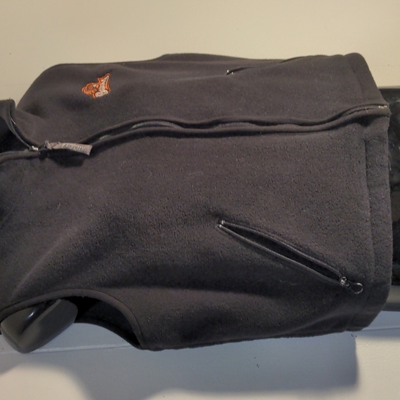 Terry Fleece Oregon State Zip up Vest - Picture 2 of 4